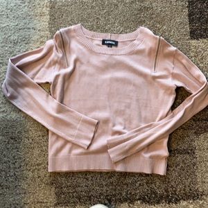Express crop sweater